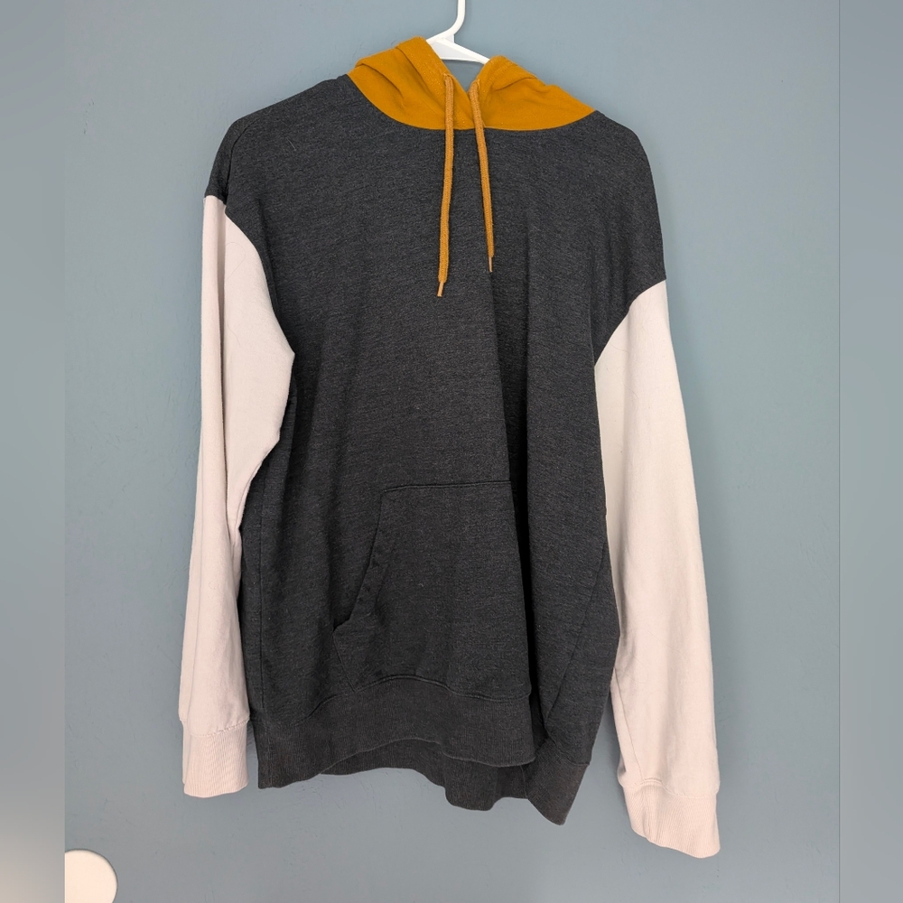 Original Use Colorblock Men's Hoodie With Front Pocket Size L